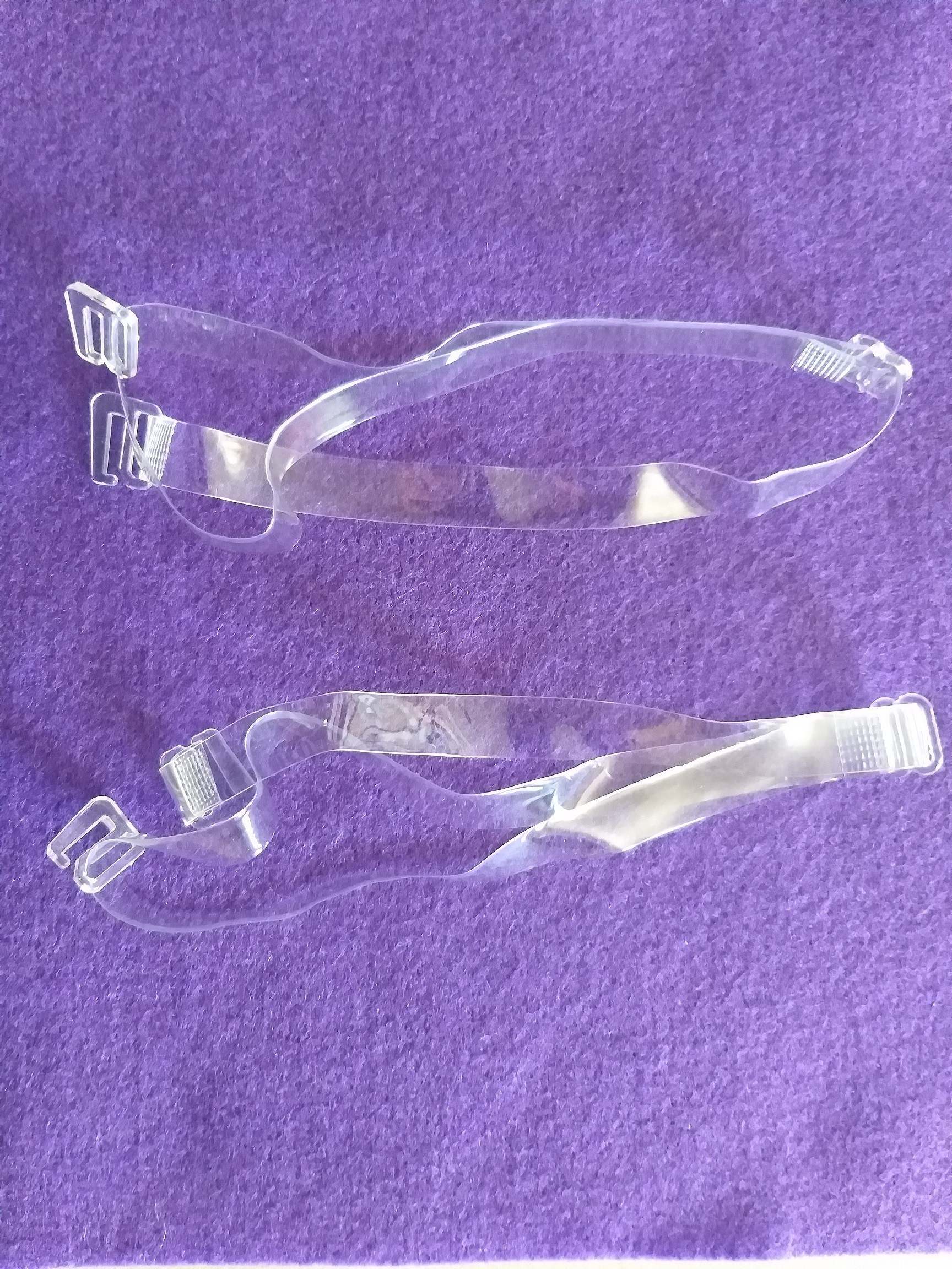 J268 Bra Strap Clear 10mm
